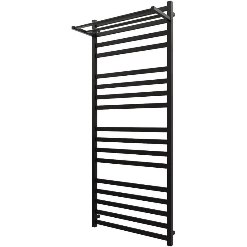 Полотенцесушитель электрический Grota Comfort 4650186716002 1500x630, ТЭН левый/правый, черный матовый Полотенцесушитель электрический Grota Comfort 4650186716002 1500x630, ТЭН левый/правый, черный матовый
