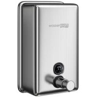 Диспенсер для жидкого мыла WasserKRAFT K-10099 1200 мл, никель матовый