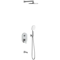 Душевой комплект 250 мм Teska Amos AS3400