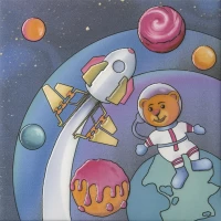 Керамическая плитка Kerama Marazzi Декор Космос 2 20x20x6,9 VT\A380\5009