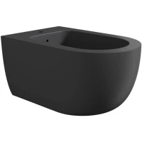 Биде подвесное Alice Unica 32250108SET черный матовый