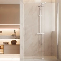 Душевая дверь Vincea Extenza VDP-4EX9010CL 89-102 см, профиль хром, стекло прозрачное