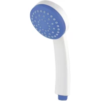 Душевая лейка G.Lauf UHS-1108 BLUE 1 режим, белый/синий