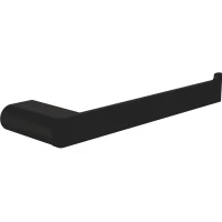 Полотенцедержатель Knotlor Bliss TH102BL 25 см, черный матовый