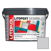 Litokol Litopoxy Design Колеруемая эпоксидная затирка (LD030M) 1 кг.