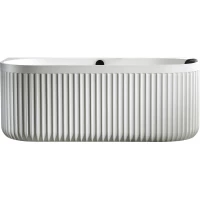 Ванна из литьевого мрамора AltroBagno Fabiana AltroBagnoFabiana090206White 170x80 см, отдельностоящая, белый