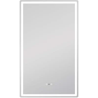 Зеркало Vigo Roberta Step 658 60x100 см, с LED-подсветкой, сенсорным выключателем, диммером, антизапотеванием
