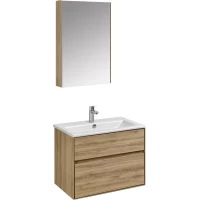 Комплект мебели дуб эльвезия 75,5 см Акватон Либерти 1A279501LYC70 + 1WH501619 + 1A279302LYC70