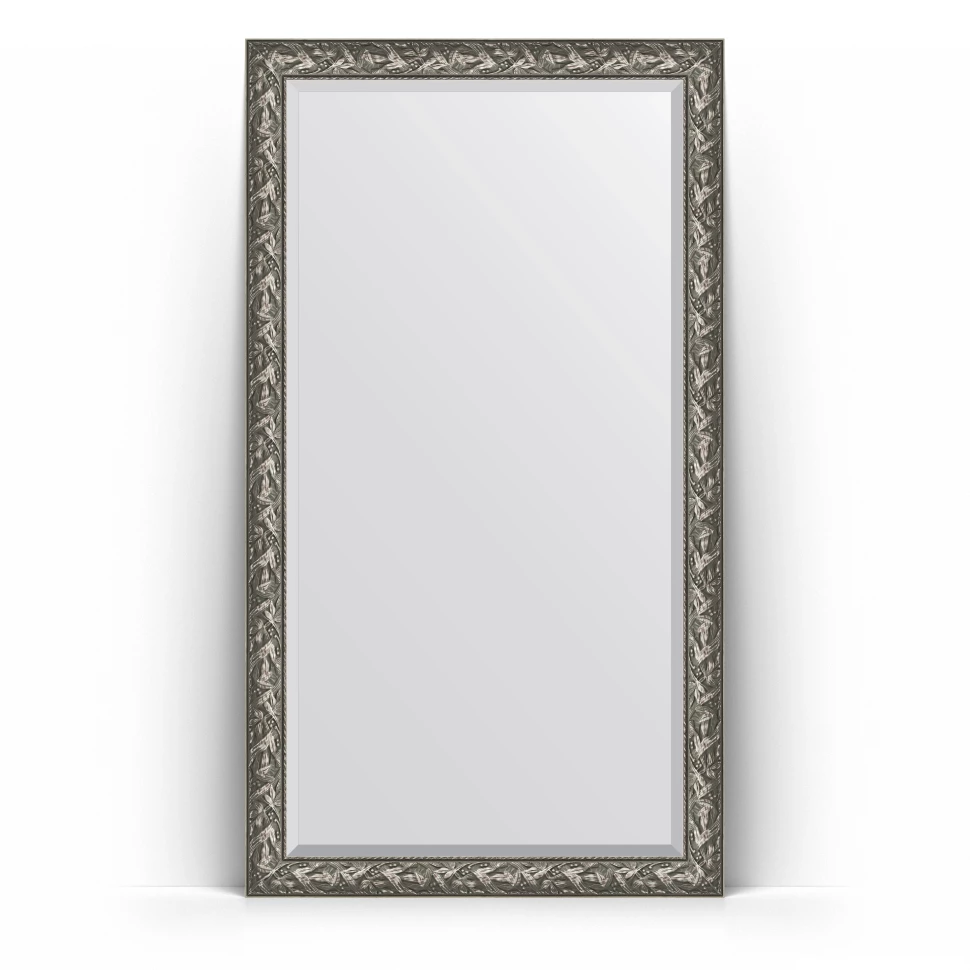 Зеркало напольное 114x203 см византия серебро Evoform Exclusive Floor BY 6165 зеркало 69x158 см византия серебро evoform exclusive g by 4157