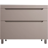 Тумба под раковину Style Line Остин ЛС-00002402 99,8 см, напольная, тауп матовый