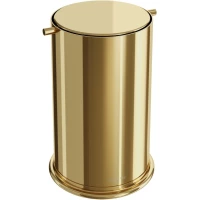 Мусорное ведро Boheme 10916-G с вращающейся крышкой, золотой