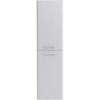 Пенал BelBagno Due DUE-1500-2A-SC-BM-P подвесной L/R, белый металлик