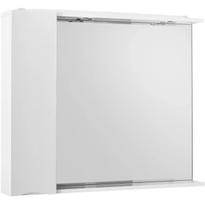 Изображение товара зеркальный шкаф 80x75 см bianco lucido belbagno marino marino-spc-800/750-1a-bl-p-l