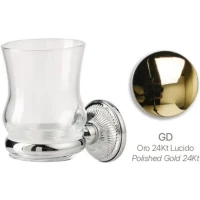 Стакан для зубных щеток Stil Haus Regal RG10(16) настенный, золотой