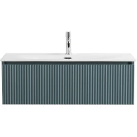 Тумба под раковину BelBagno Uno UNO-1000-1C-SO-AO 100 см, подвесная, голубой матовый