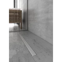 Душевой трап (лоток) Berges B1 Keramik 091120 90 см, с решеткой, 2 в 1 под плитку, хром