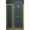 Душевая дверь распашная Cezares Retro 120 см прозрачное c матовым узором RETRO-A-B-12-120-CP-G-L - 1