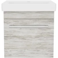 Тумба под раковину Акватон Поль 1A263701PF3A0 45 см, подвесная, артвуд темный