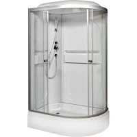 Душевая кабина 120x80x215 см Deto L520L прозрачное