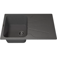 Кухонная мойка Uperwood Quartz Premium UPD-04 3910202114 78x51 см, серый