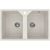 Кухонная мойка Uperwood Econ UPD-402 4010202112 77x49 см, белый матовый