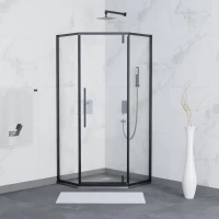 Душевой уголок 89x89 см RGW SV-81-B Stilvoll 32328199-14 прозрачное