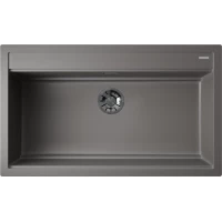 Кухонная мойка Omoikiri Natceramic Kitagawa 86-LB-GR 4993796 86x51 см, ленинградский серый