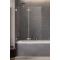 Шторка для ванны Radaway Essenza Pro Brushed Nickel PND II 120 Left 10102120-91-01L прозрачное - 1