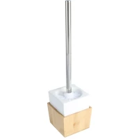 Ёршик Fixsen Wood FX-110-5 напольный, белый/коричневый