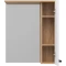 Зеркальный шкаф Misty Крафт П-Кра-02060-011П 60,4x75,2 см R, белый глянец/дуб крафт золотой - 3
