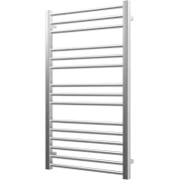 Полотенцесушитель водяной Grota Classic 4607118219476 900x530, матовый хром