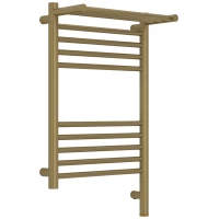 Полотенцесушитель электрический Сунержа Богема с полкой 3.1 32-6007-6040 600x400, МЭМ правый, золотой шелк