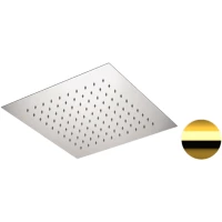 Потолочный душ Remer 357EFS34DO 340 мм, золотой