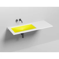 Раковина Salini S-Stone Marea 13 1802213MF 70x40 см, встраиваемая снизу, покраска по RAL матовый полностью