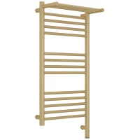 Полотенцесушитель электрический Сунержа Богема с полкой 3.1 022-6007-8040 800x400, МЭМ правый, шампань матовая 