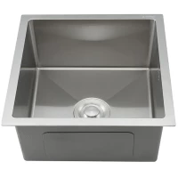 Кухонная мойка Gappo GS4444 44x44 см, сатин