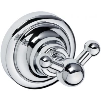 Крючок Bemeta Retro 144306032 двойной, для ванны, хром