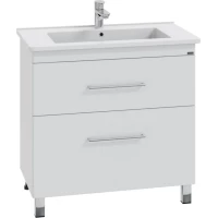 Тумба белый глянец 82,5 см Санта Вегас 226032