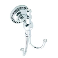 Крючок Camelos H1401 двойной, для ванны, хром