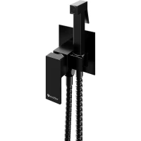 Гигиенический душ Knotlor Mist FHS02C1BL со смесителем, черный матовый