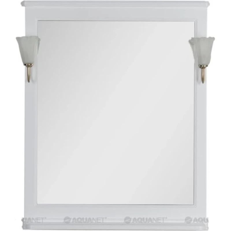 Зеркало 82,2x100 см белый Aquanet Валенса 00180151