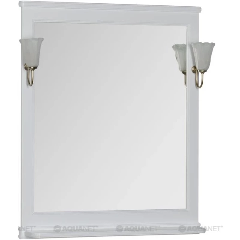 Зеркало 82,2x100 см белый Aquanet Валенса 00180151