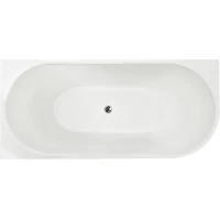 Акриловая ванна Royal Bath Riva RB610311L-CH 170x78 см L, угловая, белый