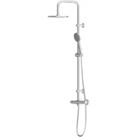 Душевая система Dorff Futura D0710400 с термостатом, 220 мм, хром
