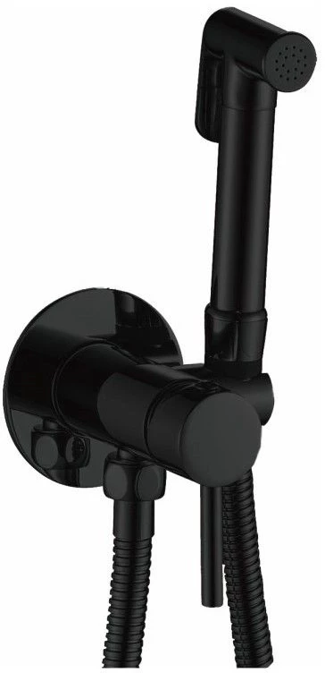 Гигиенический душ Haiba HB5511-7 со смесителем, черный матовый