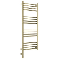 Полотенцесушитель электрический 1000x400 шампань МЭМ левый, перемычка прямая Сунержа Богема 3.0 020-5804-1040