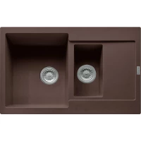 Кухонная мойка Fragranit Franke Maris MRG 651-78 шоколад 114.0198.351