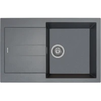 Кухонная мойка Rivelato Lumo LM-7850 Titanio 78x50 см, титан