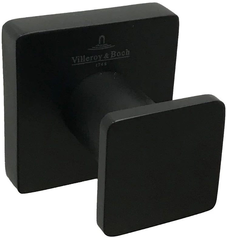 

Крючок Villeroy & Boch Elements-Striking TVA152011000K5 для ванны, черный матовый