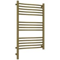 Полотенцесушитель электрический 800x500 состаренная бронза МЭМ левый Сунержа Флюид 3.0 05-5820-8050